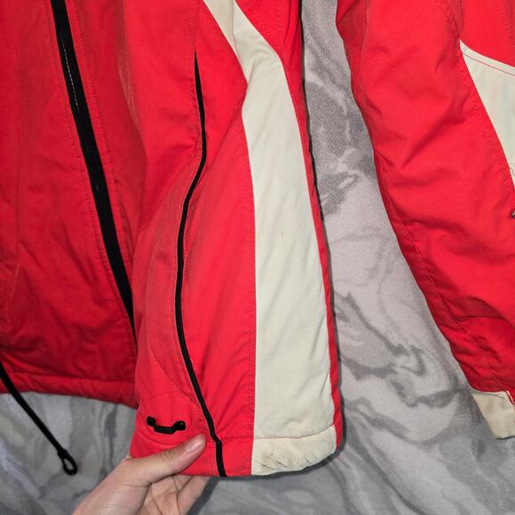Spyder Women's Red Ski Winter Jacket Size 10 - Picture 3 of 16